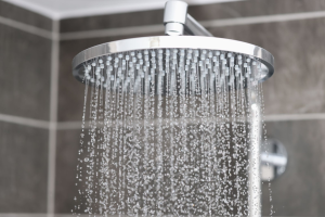 A rain showerhead